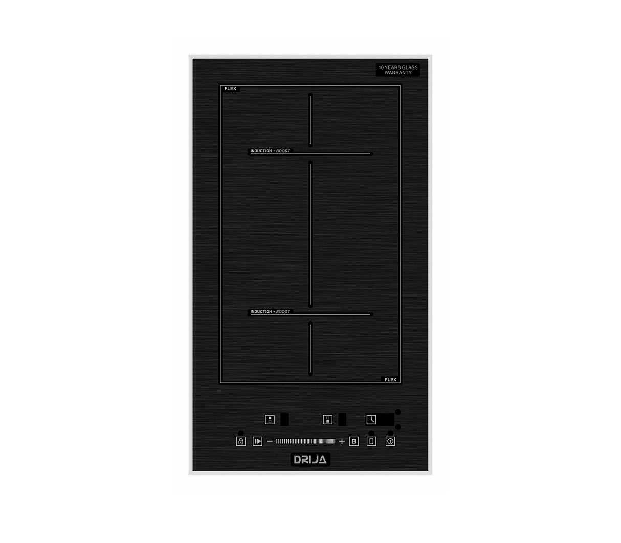 Tope de cocina Induktion Múnich 30cm negro Drija