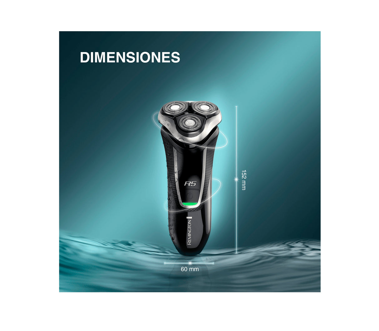 Afeitadora rotativa style series r5 Remington