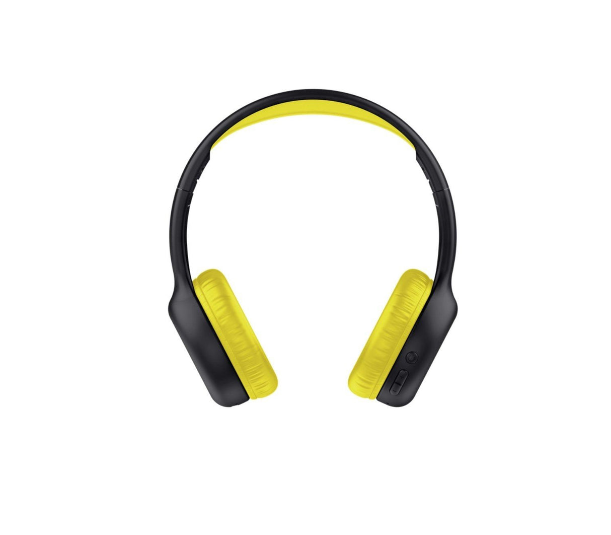 Audífonos recargables con bluetooth Nouna negro/amarillo Trust