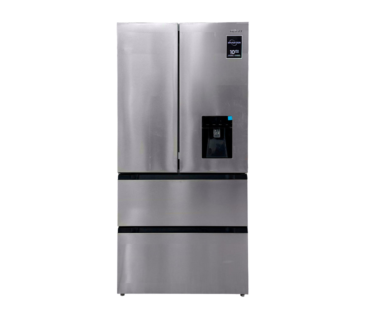 Nevera french door acero 18 pies litros Vetrux