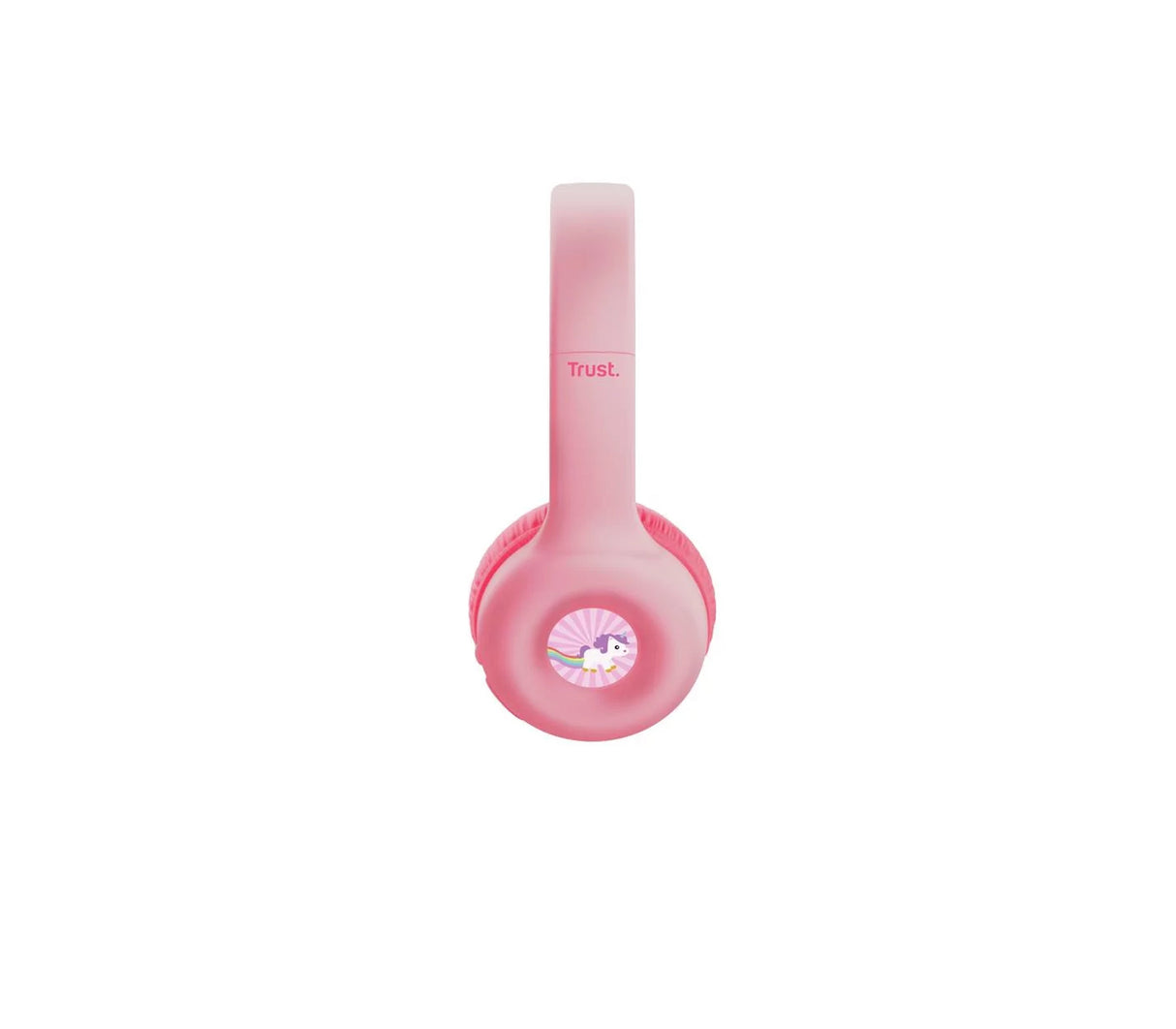 Audífonos recargables con Bluetooth Nouna Rosado Trust.