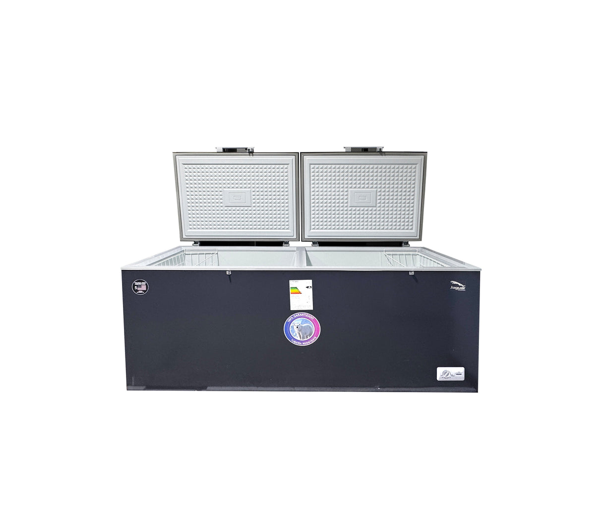 Congelador horizontal 720 litros gris Jaguar