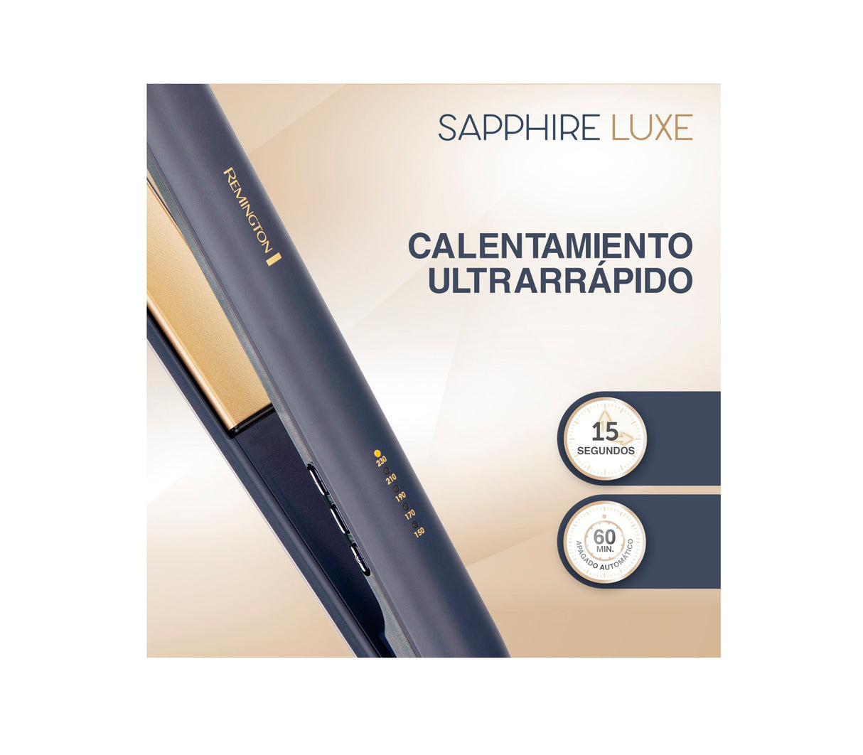 Plancha alisadora Sapphire Luxe Remington