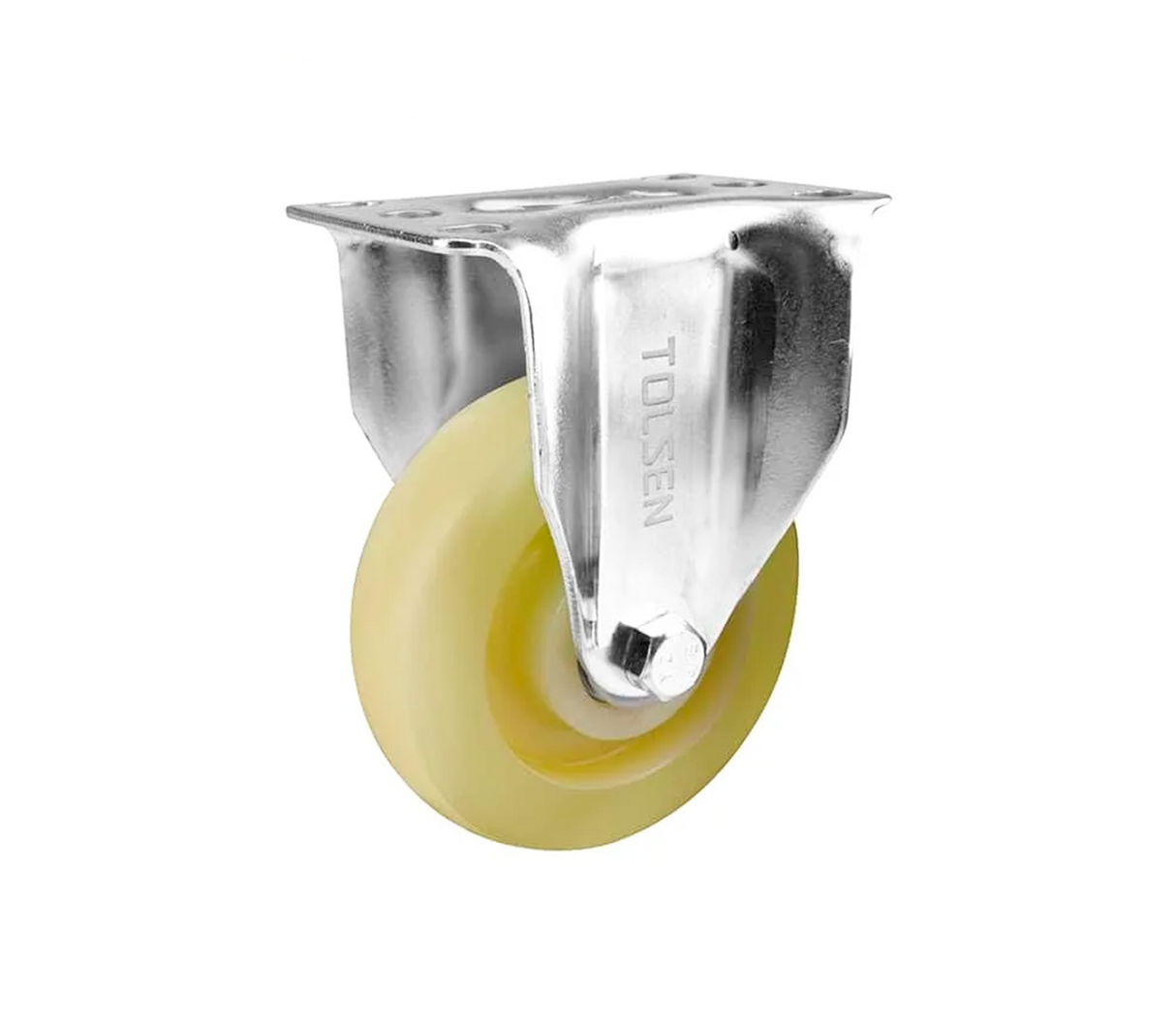 Rueda Fija amarillo Tolsen