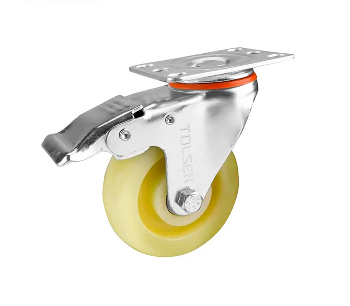 Rueda con Freno Amarilla Tolsen