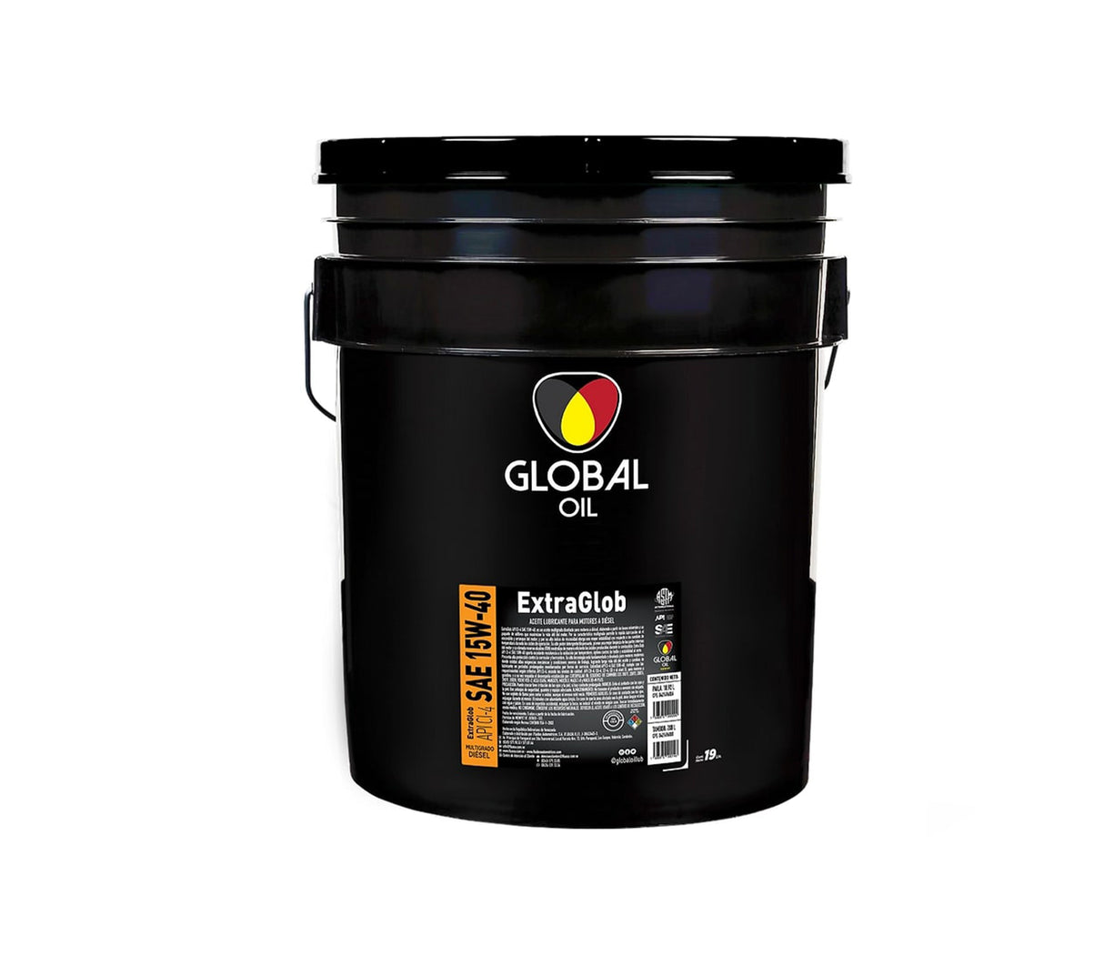 Aceite supremo API CI-4 SL SAE 15W-40 Paila Global Oil