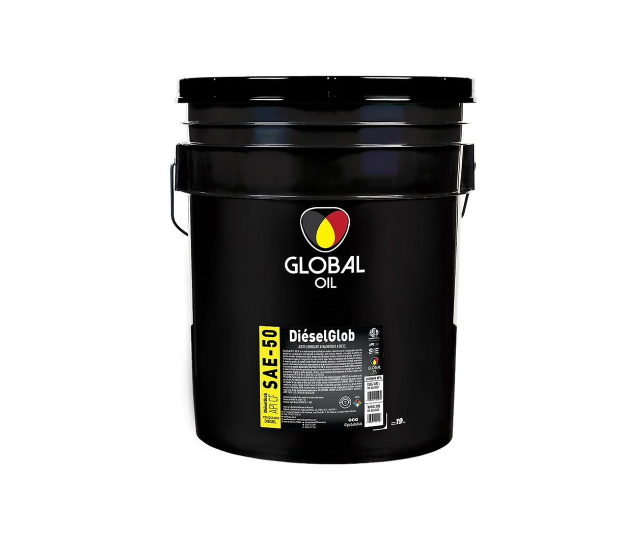 Aceite máximo CF/SF SAE-50 paila Global Oil