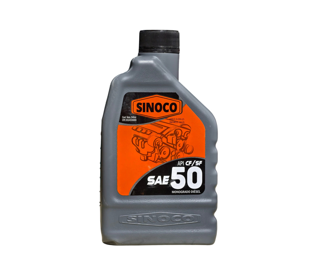 Aceite SAE 50 946 ml Sinoco