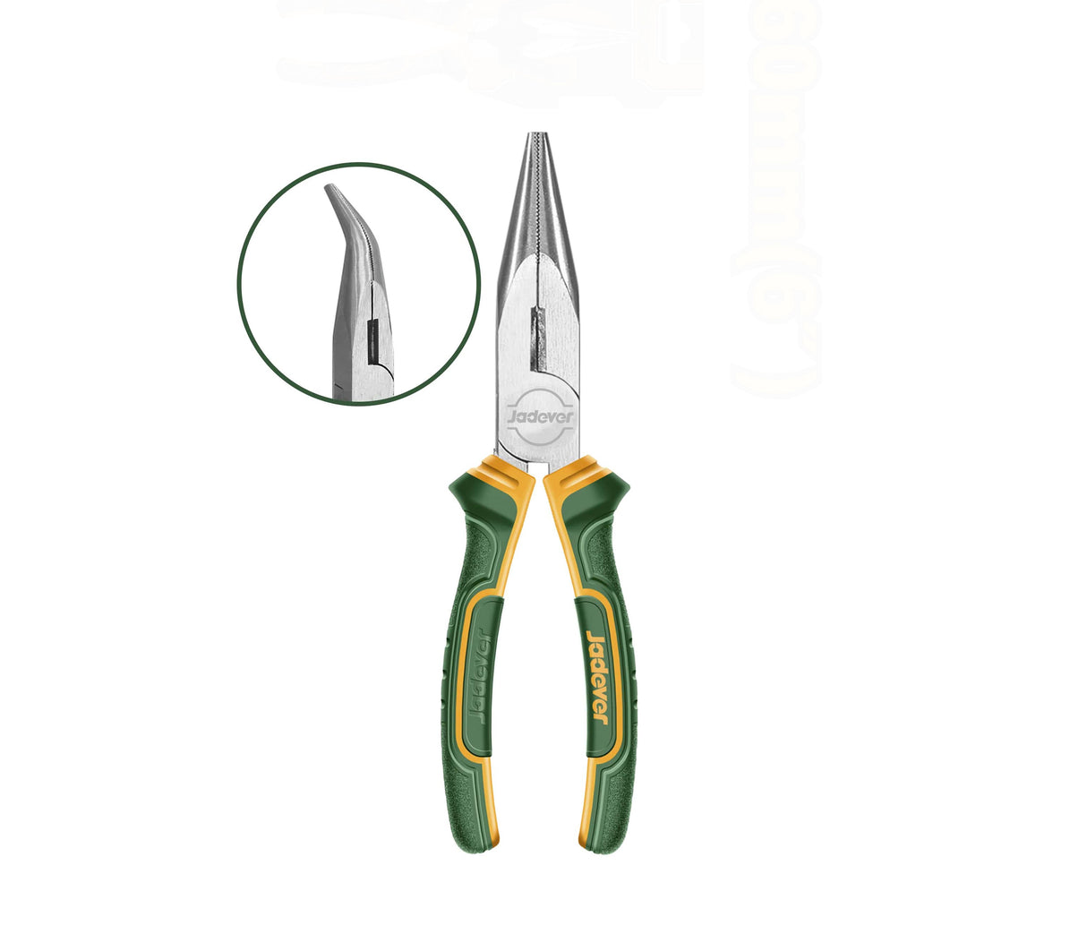 Alicate punta doblada 6" Jadever