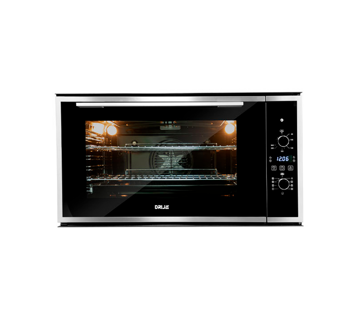 Horno p/empotrar Eléctrico 90cm (36") América 220v acero Drija