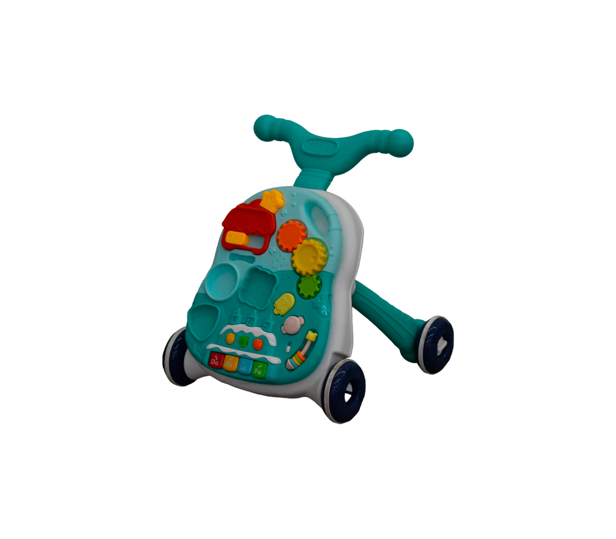 Andadera caminador c/mesa didáctica verde Baby Play