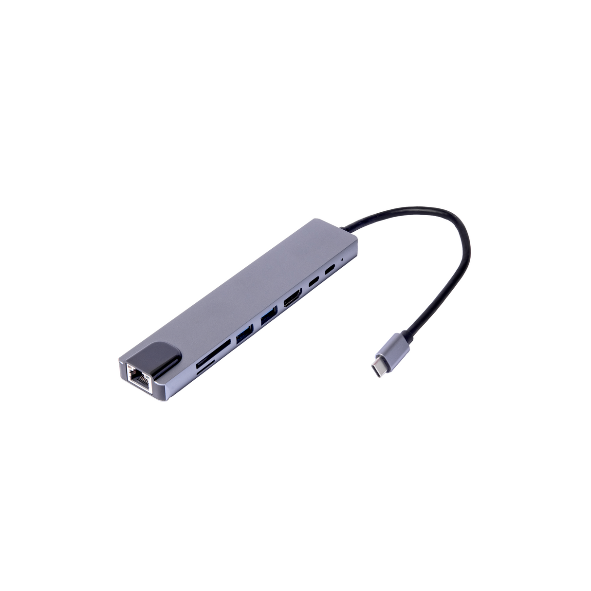 Adaptador Hub Usb 8 En 1 Tipo C Astra