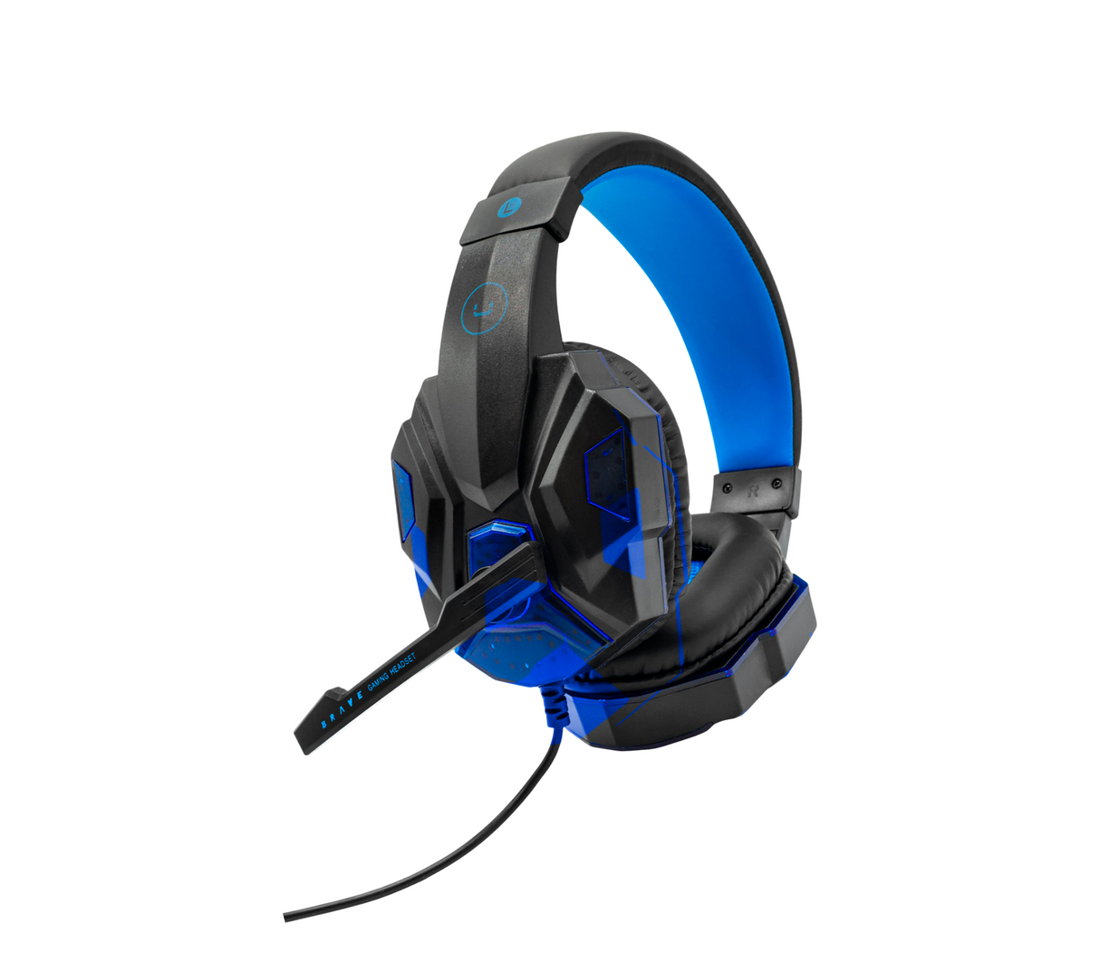 Audífonos con micrófono negro Unno Tekno