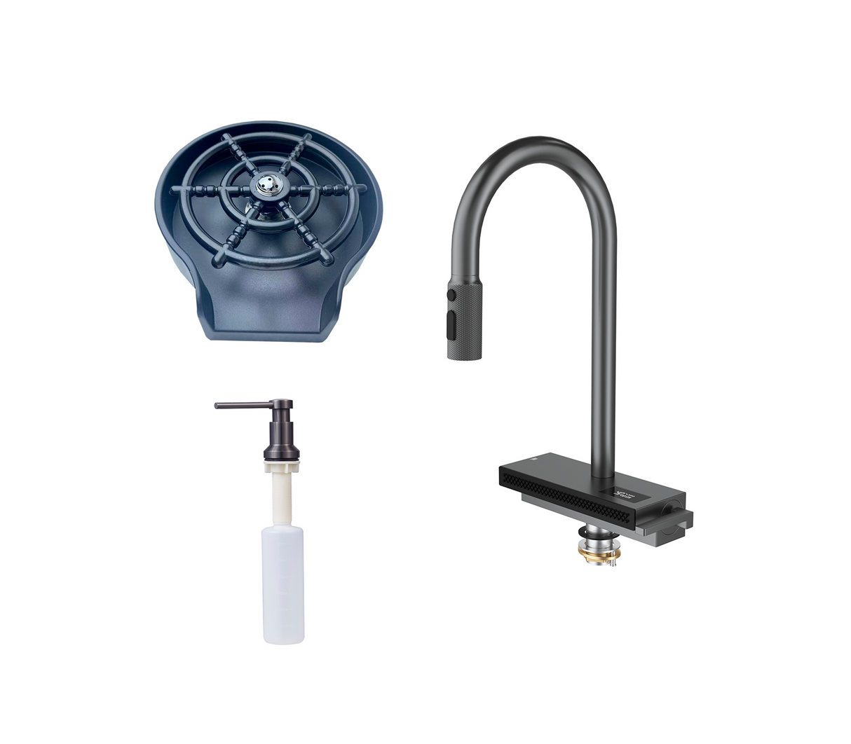 Fregadero de lujo empotrable 61 cm Murano acero Drija