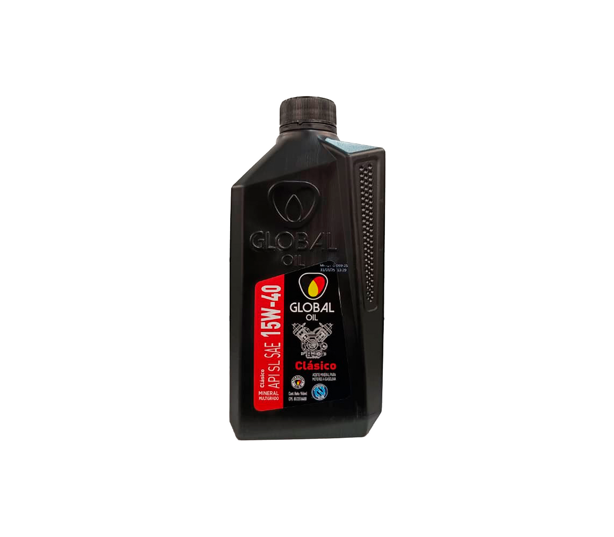 Aceite clásico API SL SAE 15W-40 1 litro Global Oil