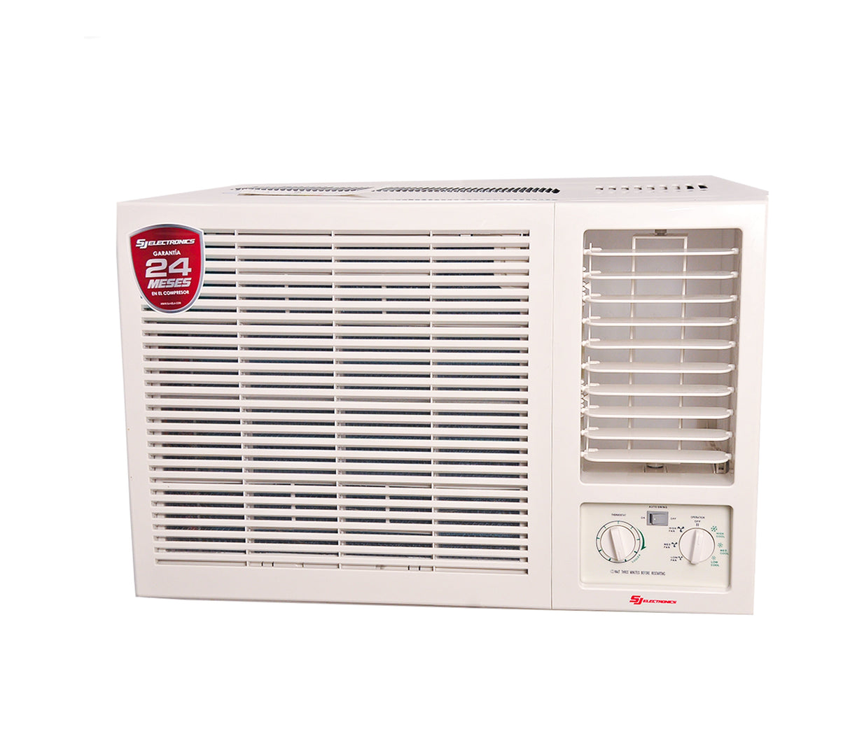 Aire acondicionado de ventana manual 24000 BTU 220V Sj Electronics