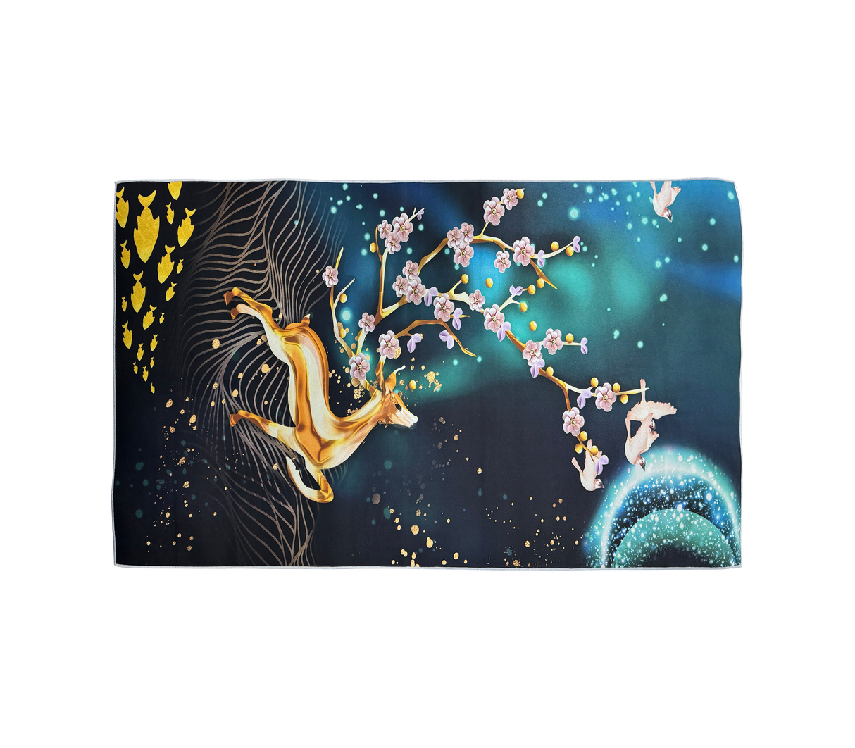 Alfombra estampada 100x180cm Mo Import