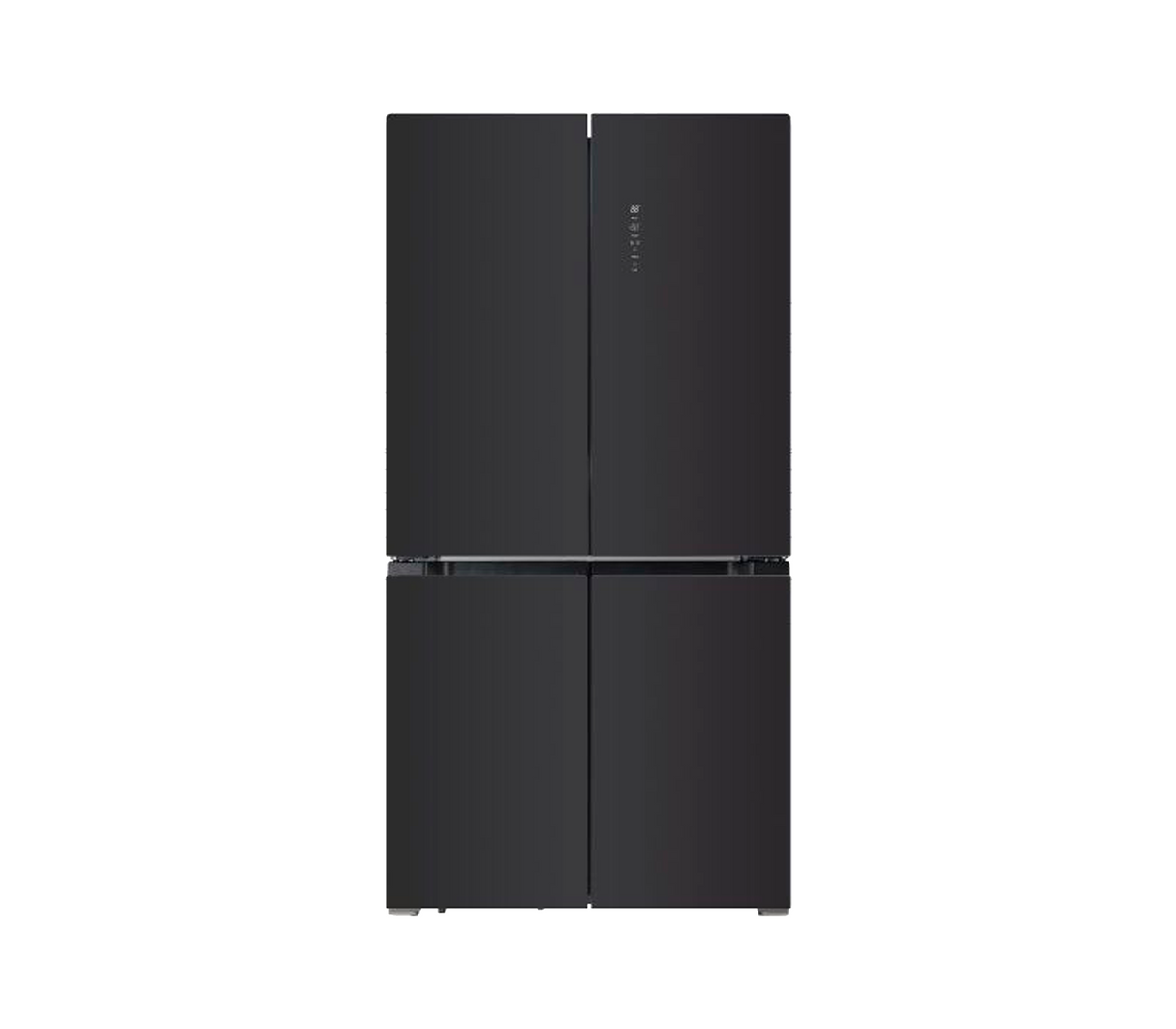 Nevera Cross Door Black 542lt (19pies) 91x71x183cm puerta acero inox negra Drija