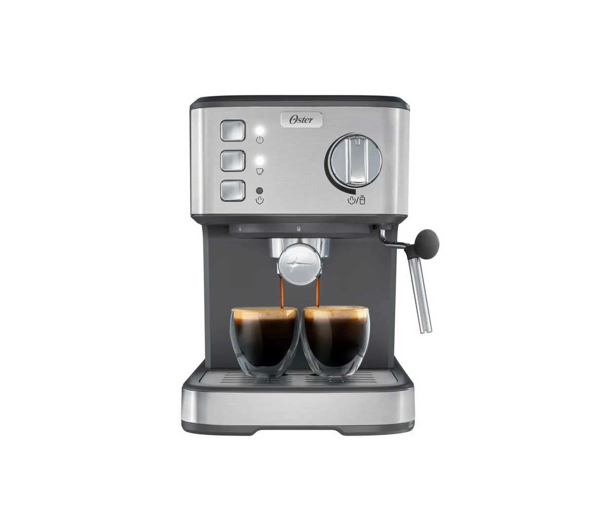 Cafetera compacto 14 bar 2 espresso x ciclo Oster