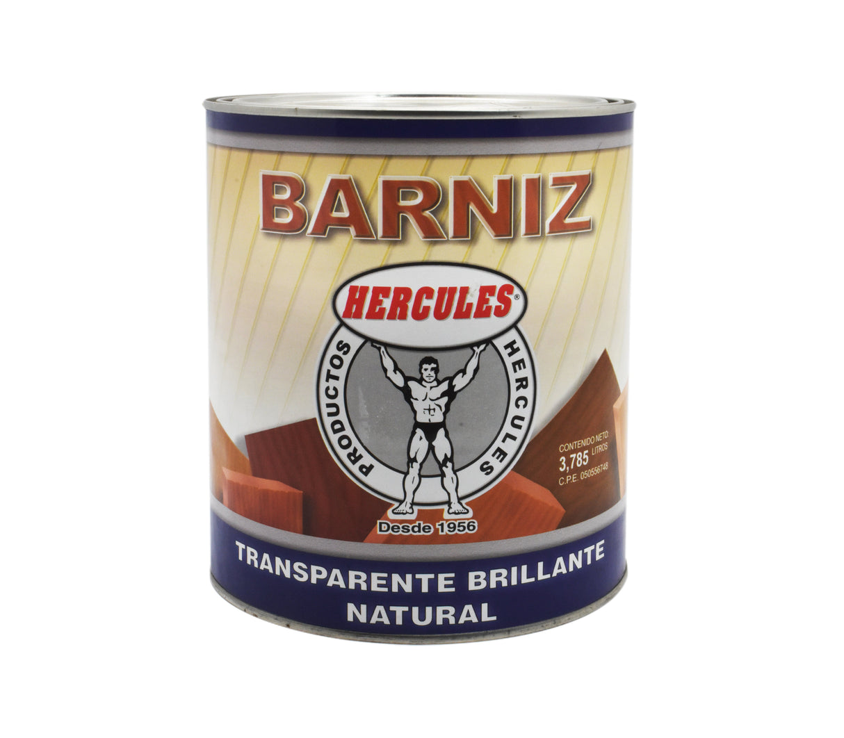 Barníz Natural Brillante Galón Hercules