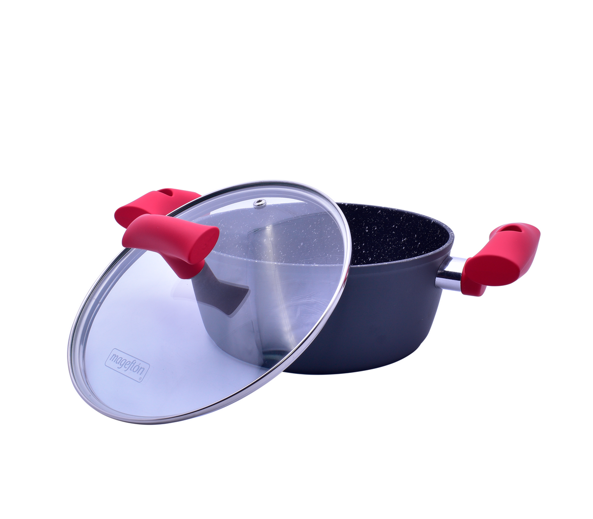 Batería de ollas 7 piezas Vulcano Mageflón