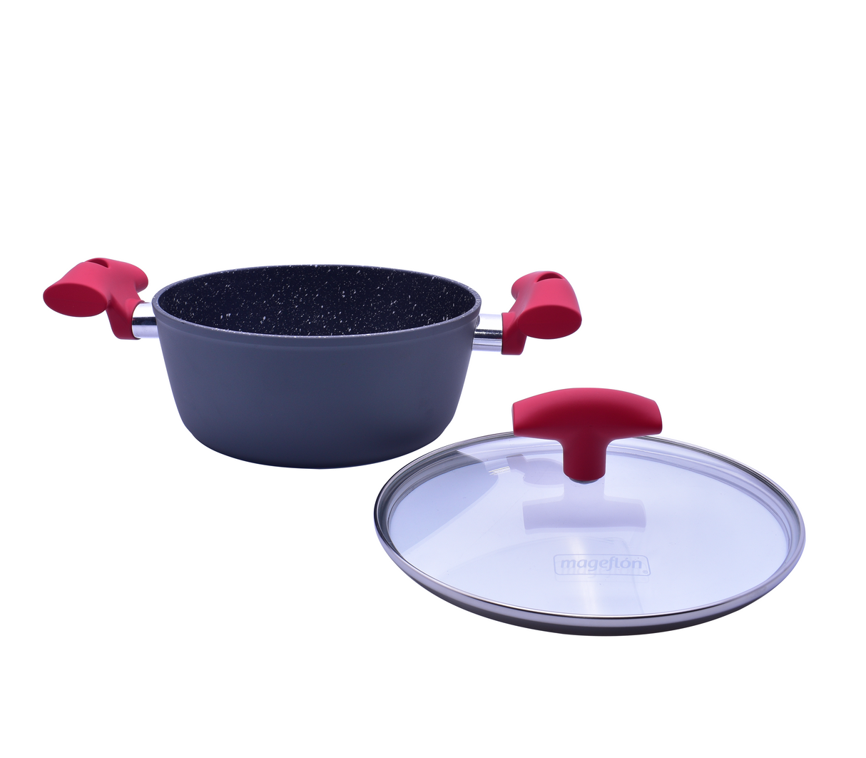 Batería de ollas 7 piezas Vulcano Mageflón