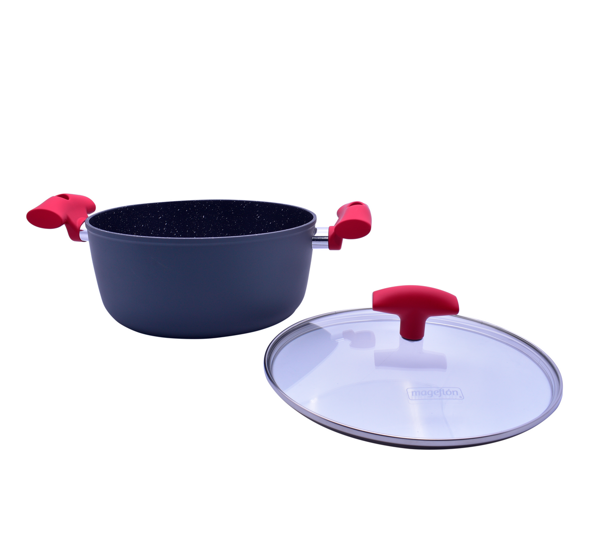 Batería de ollas 7 piezas Vulcano Mageflón