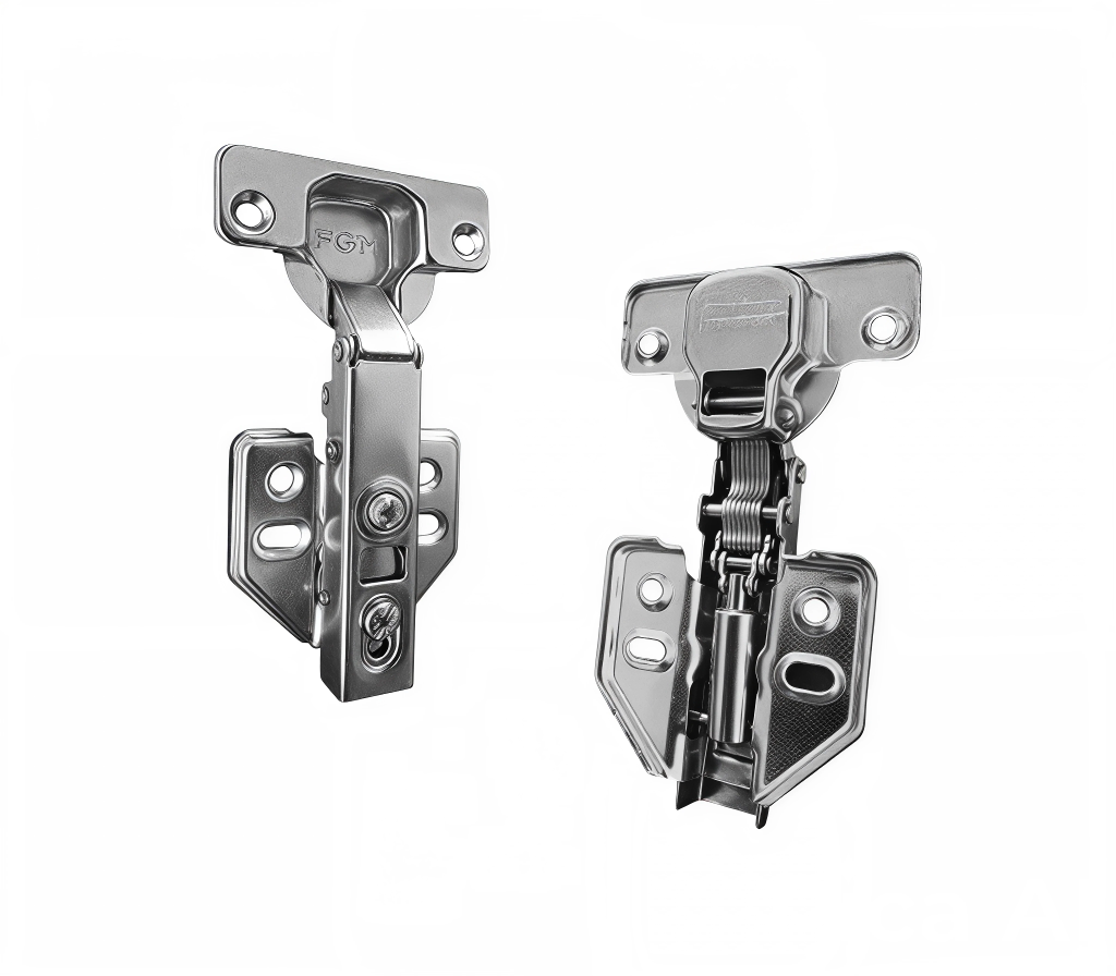 Bisagra p/embutir c/freno 35mm recta c/tornillo paq de 2un FGM