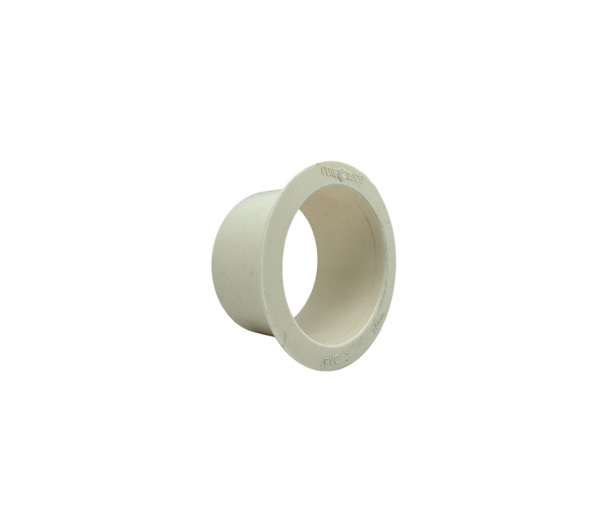 Boquilla/bajante 3" para canal de lluvia pvc blanco Chemical Containment
