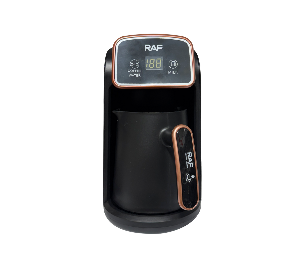 Cafetera digital 125ml 400W Negro RAF