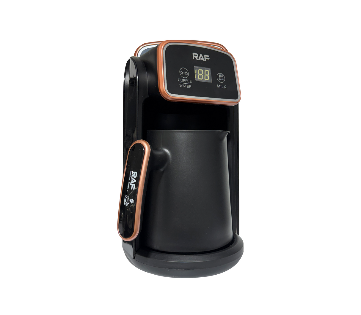 Cafetera digital 125ml 400W Negro RAF