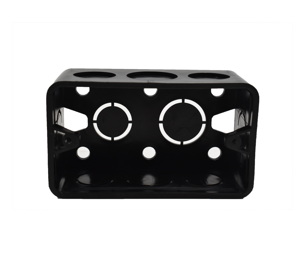 Cajetín sencillo Conduit PVC 4X2 Powerfik