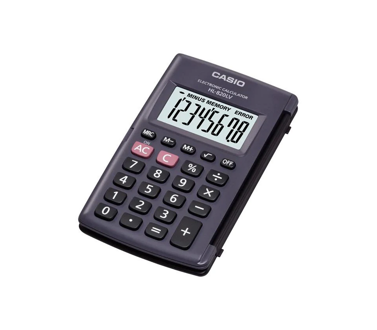 Calculadora de bolsillo HL-820LV-BK Casio