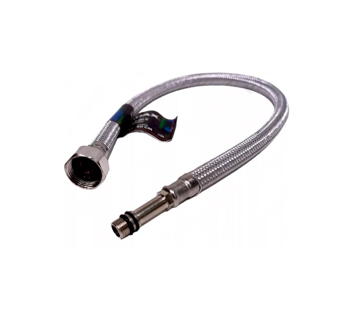 Canilla flexible para monomando 50cm 1/2" x M10/2 Faguax