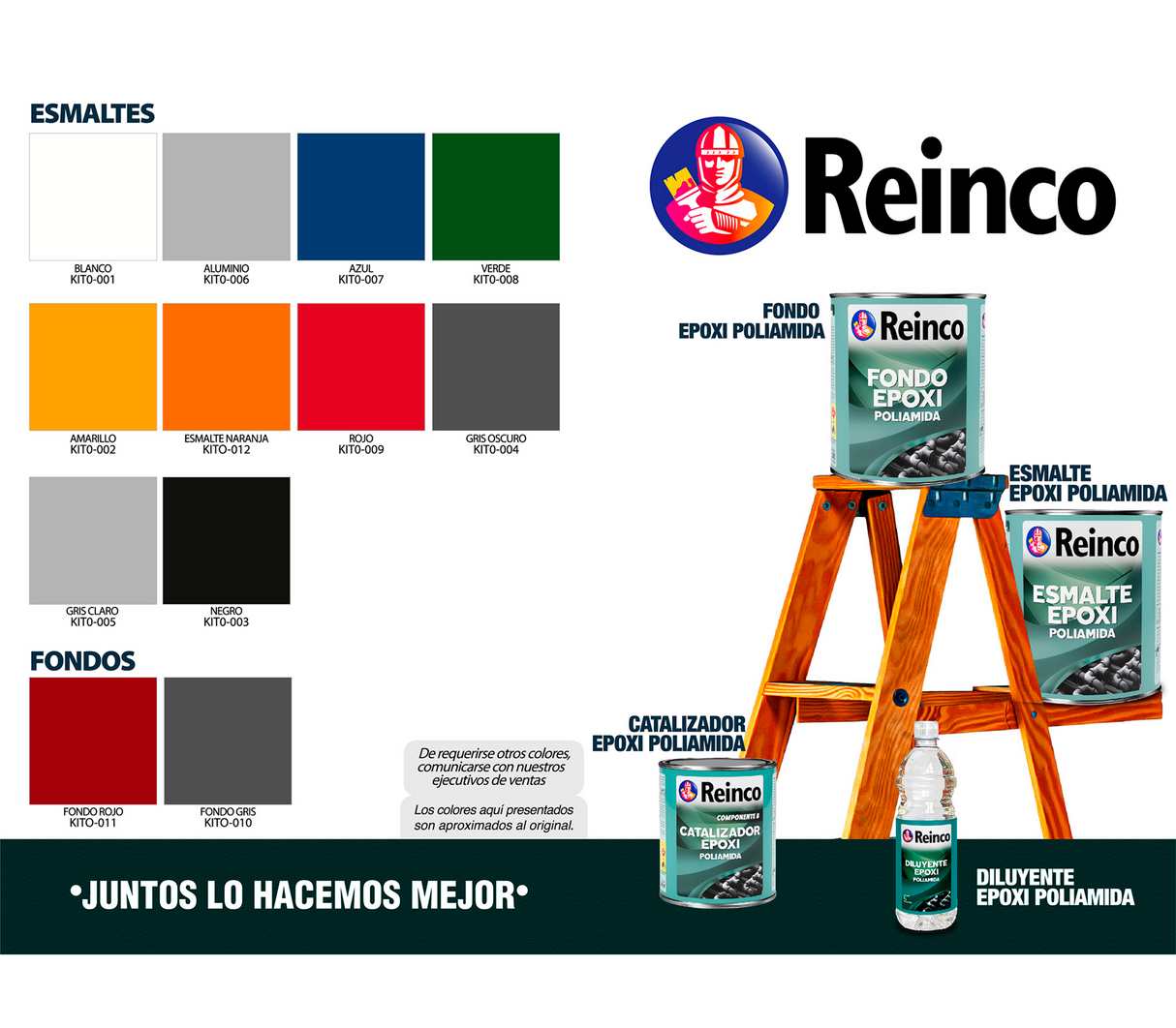 Pintura epóxica Reinco