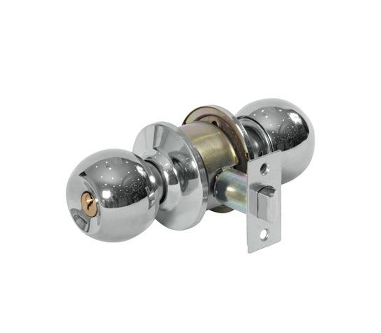 Cerradura de habitación/oficina acero brillante CER0105 Run