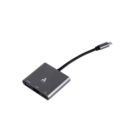 Adaptador tipo C a Hdmi 4k/Pd100w/Usb 3.0 silver Astra
