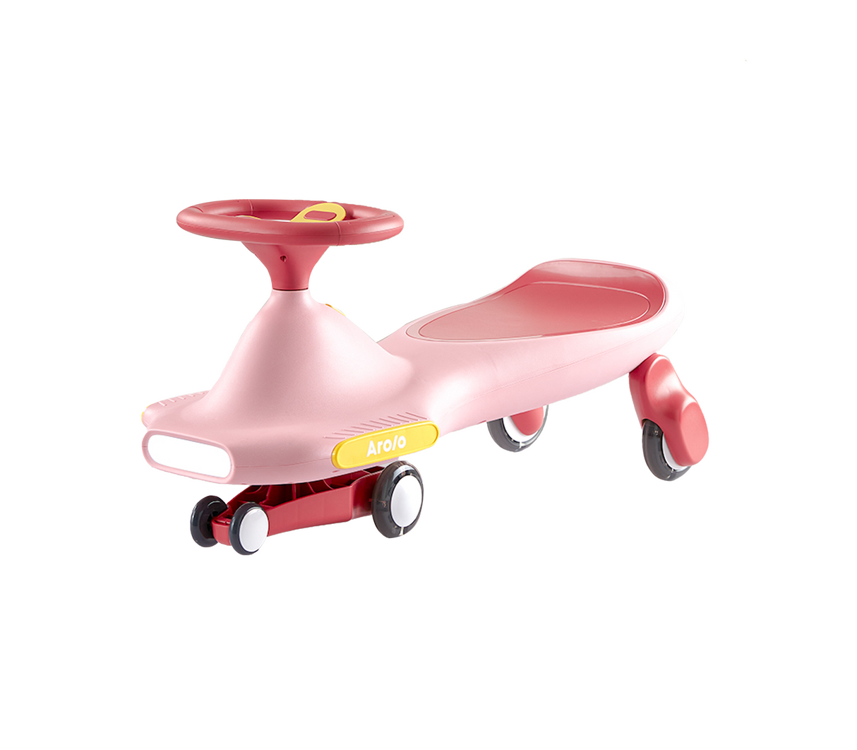 Coche columpio para bebé rosado Aro/O