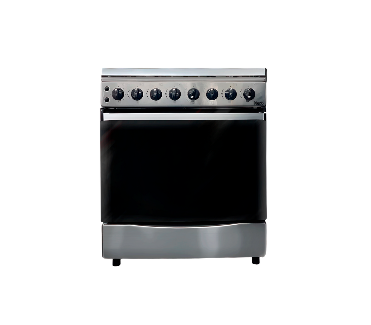Cocina a gas 30" de piso 5 hornillas c/horno acero inox Vene Hogar