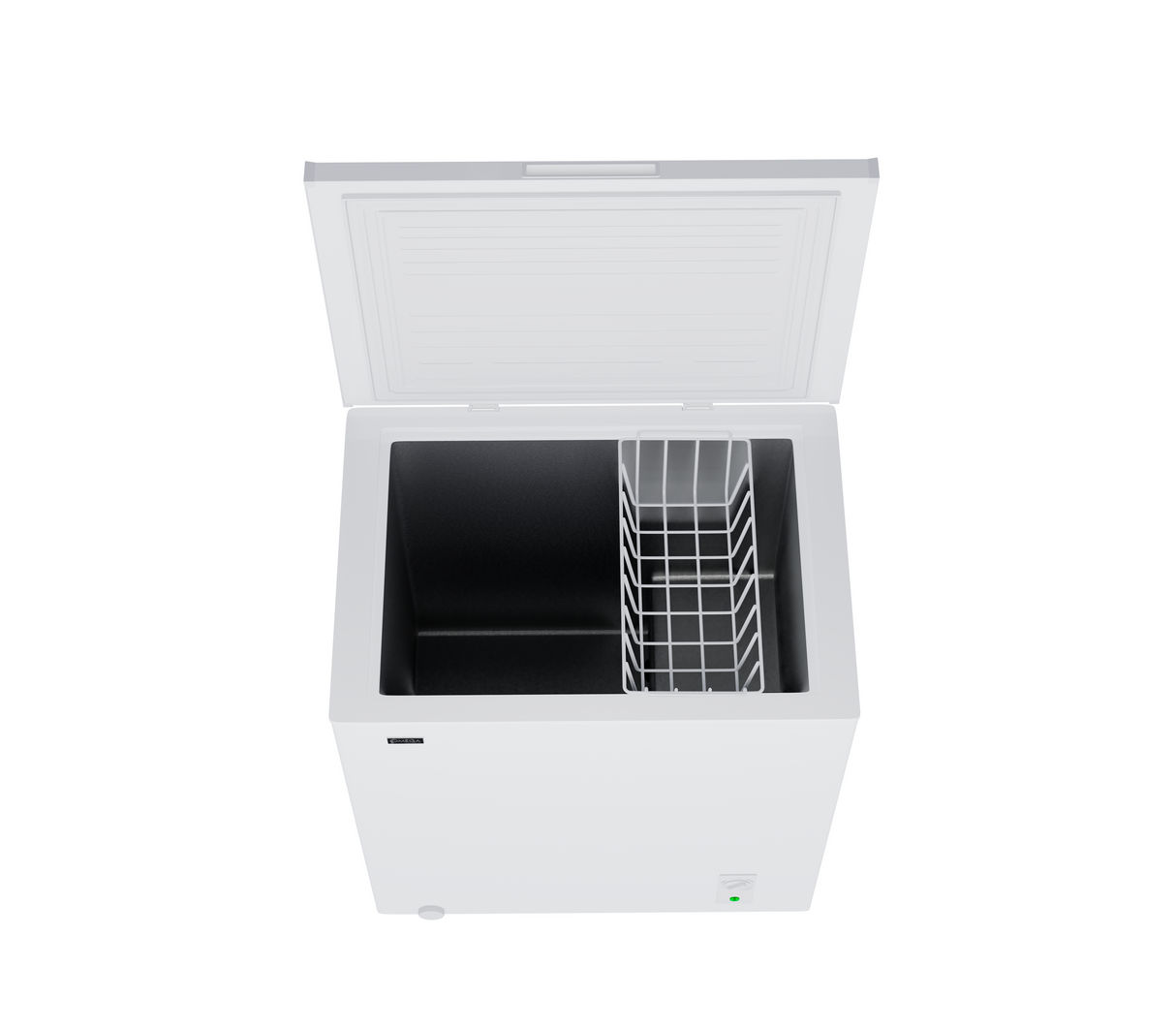 Congelador horizontal 7 pies blanco interior aluminio Omega Electronics