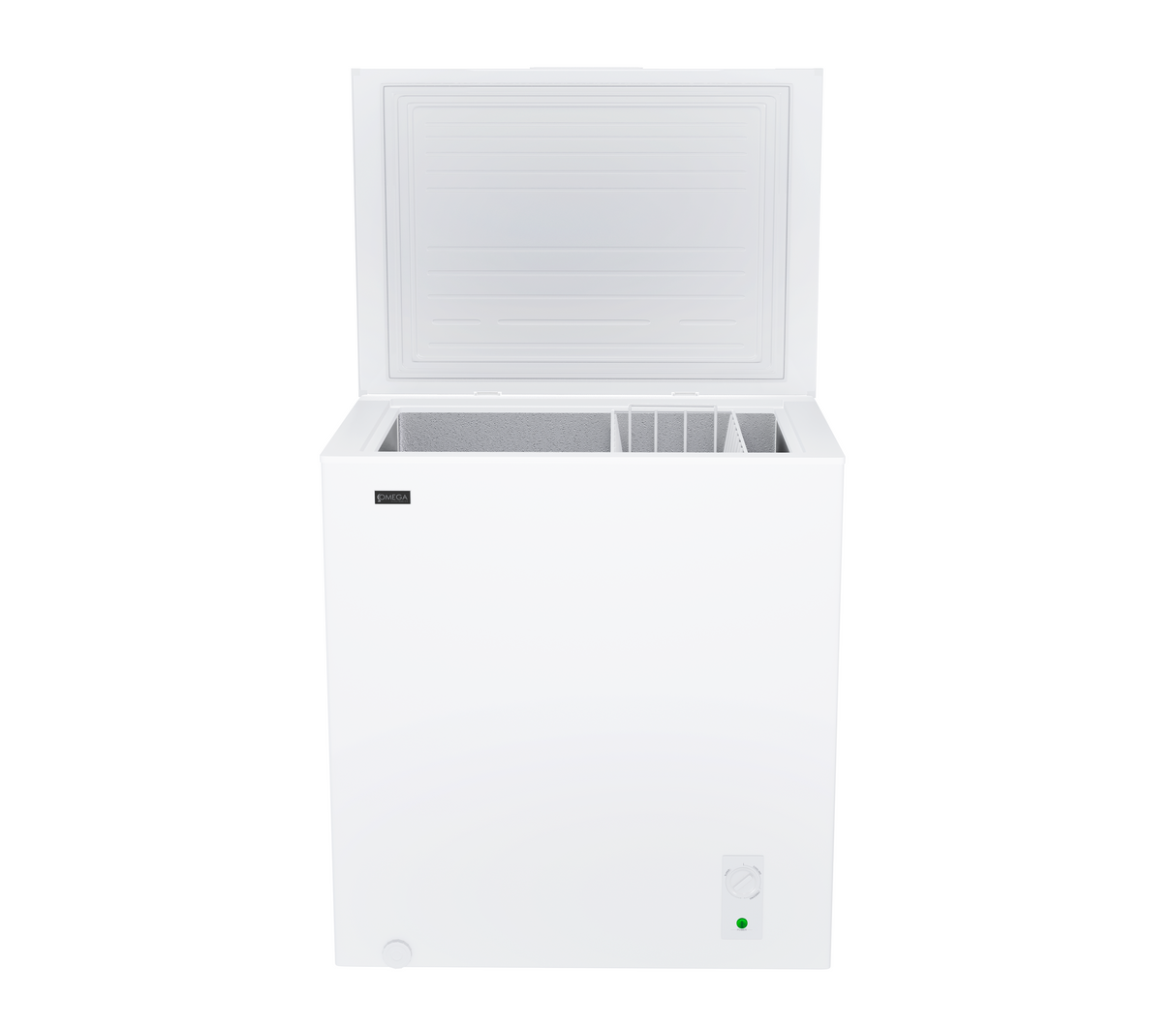 Congelador horizontal 7 pies blanco interior aluminio Omega Electronics