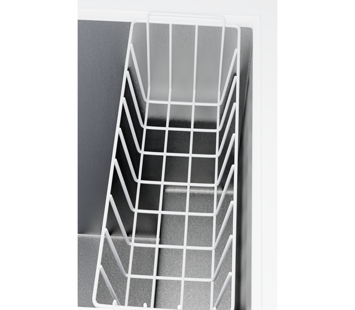 Congelador horizontal 7 pies blanco interior aluminio Omega Electronics