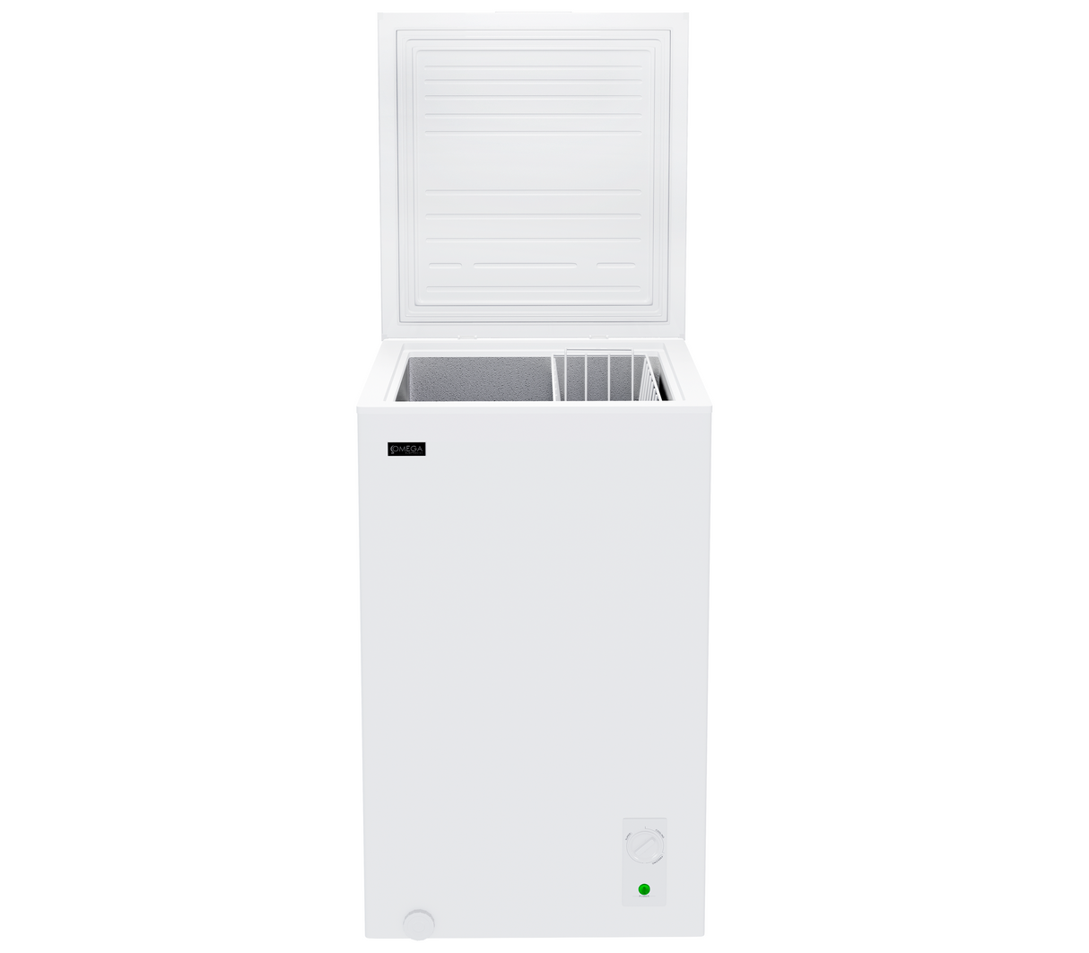 Congelador horizontal 99 L blanco/int aluminio Omega Electronics