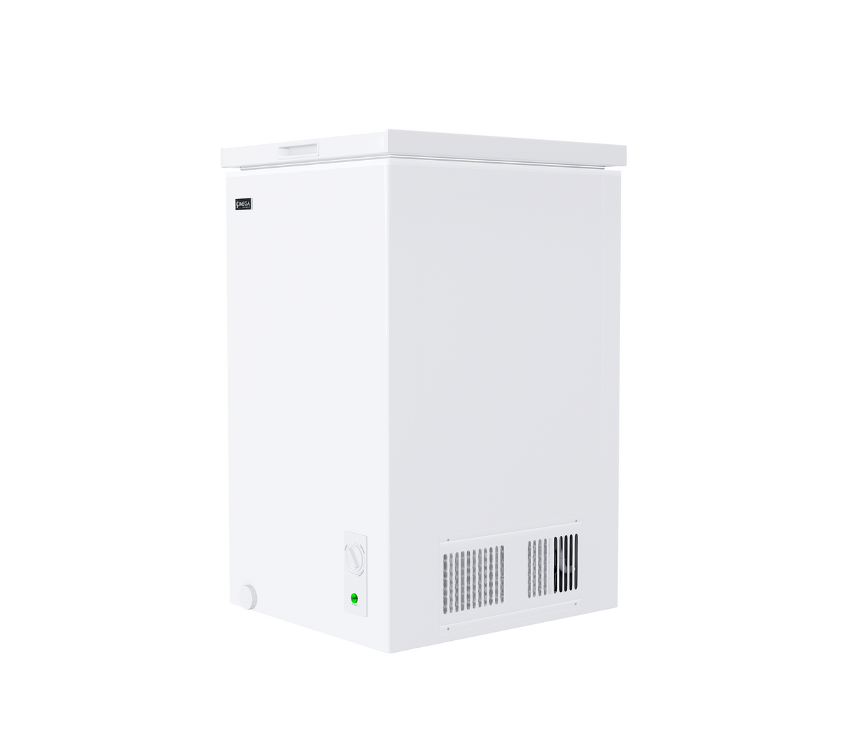 Congelador horizontal 99 L blanco/int aluminio Omega Electronics