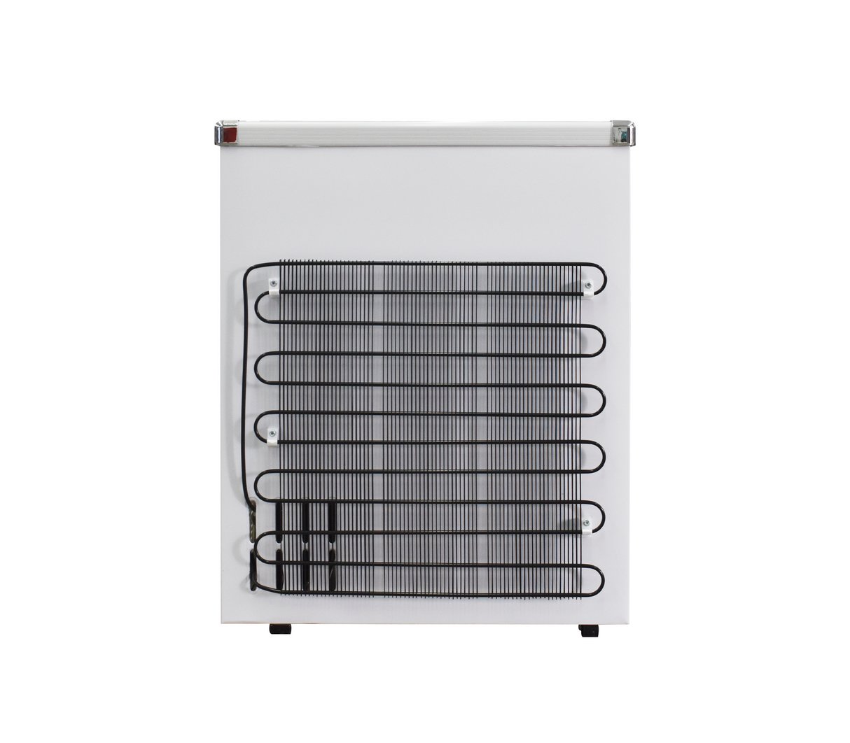 Congelador exhibidor horizontal puerta corrediza blanco 100 litros Powerfik