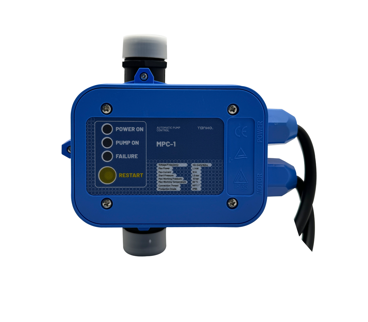 Controlador de presión mpc-1 auto 110v Tanko