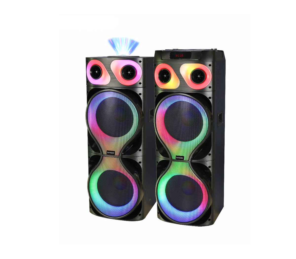Corneta amplificada 12" 200W RMS con esfera LED Sankey