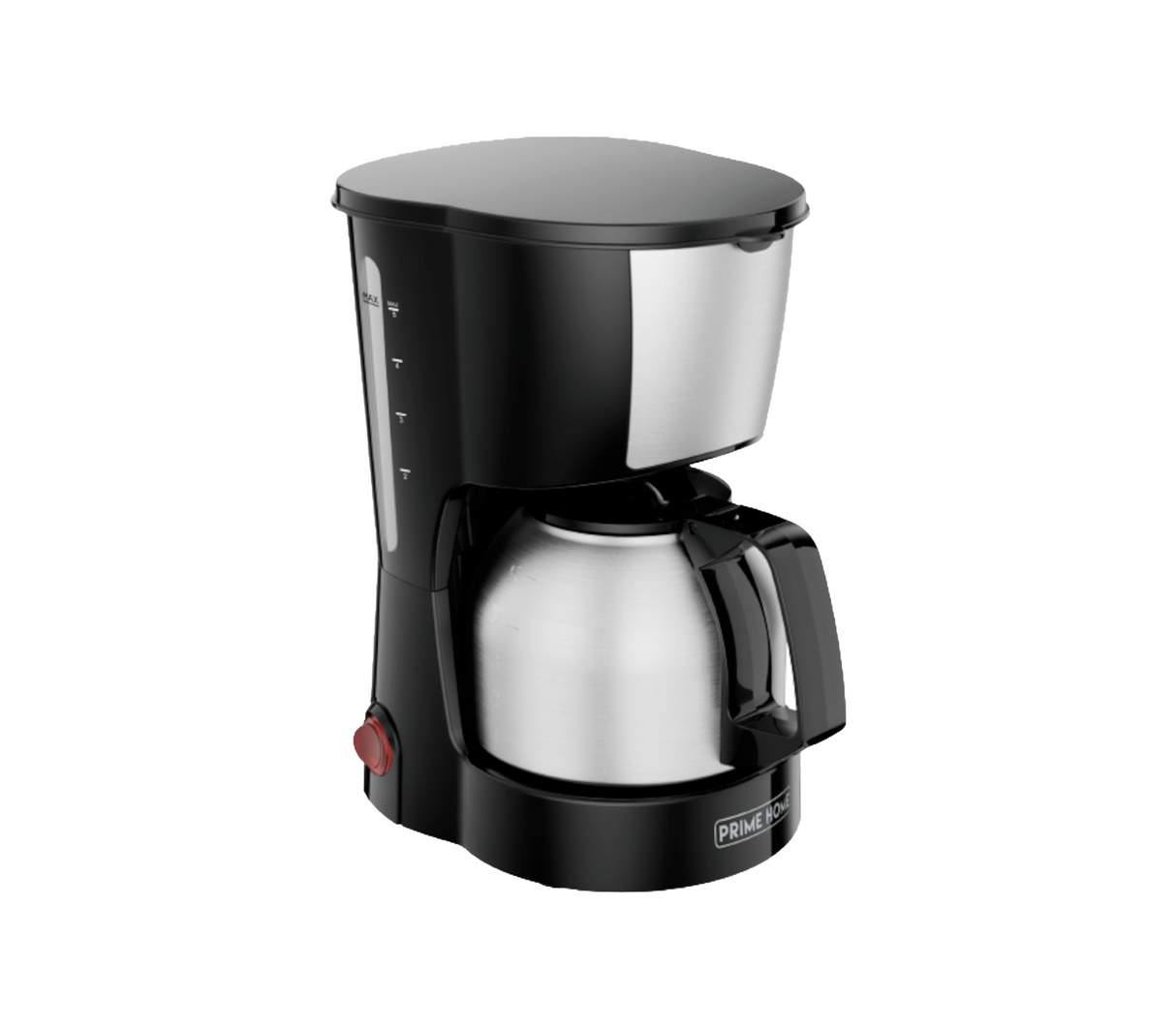 Cafetera 5 tazas acero inoxidable Prime Home