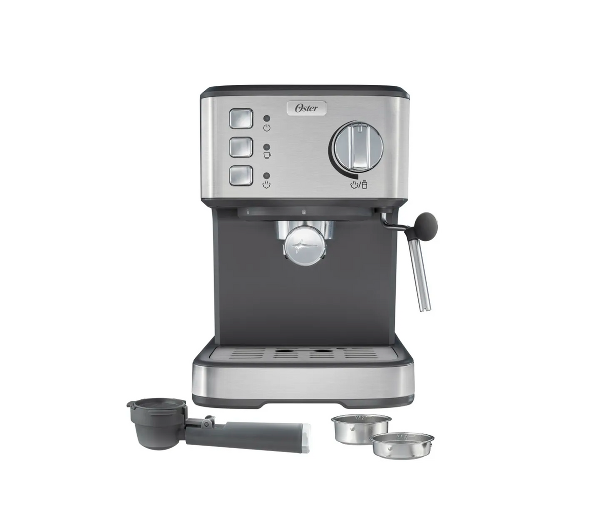 Cafetera compacto 14 bar 2 espresso x ciclo Oster