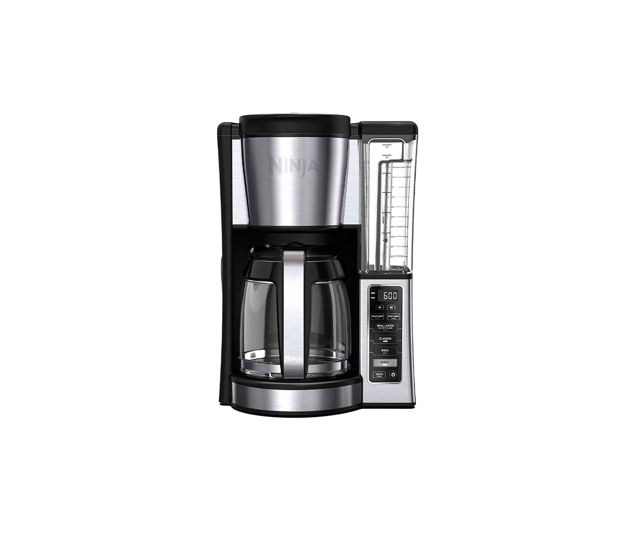 Cafetera programable 12 tazas acero inoxidable CE250 Ninja